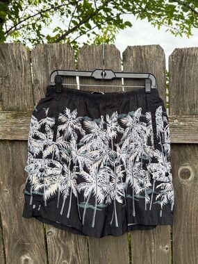 Palm Angels Men’s All Over Palms Swimshort size Large